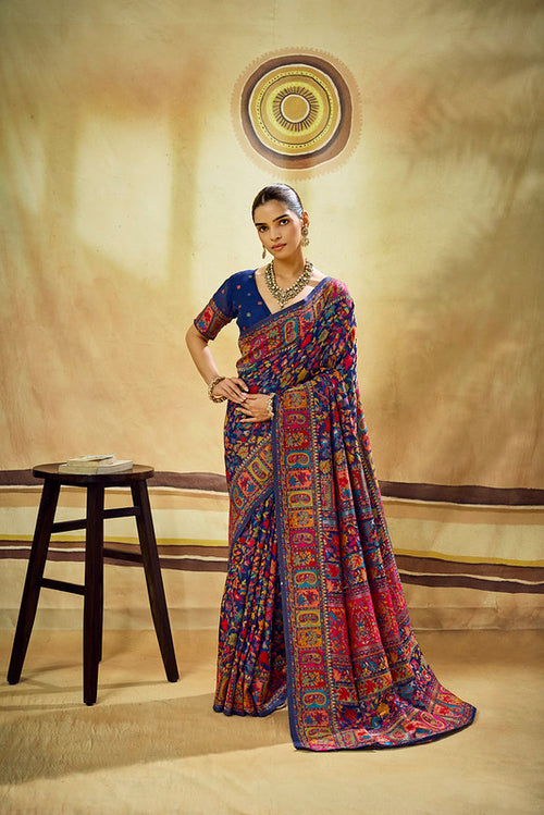 Kashmiri multi color